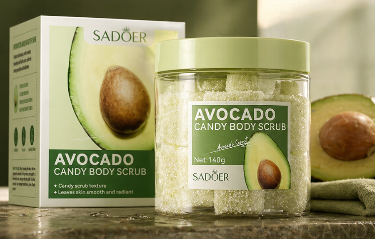 Rose Avocado Skin Renewal Gel Scrub