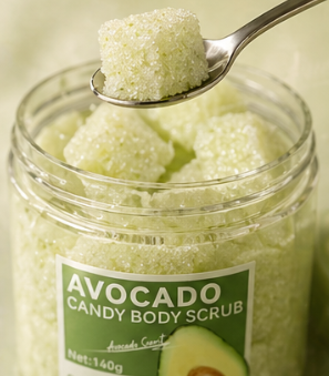 Rose Avocado Skin Renewal Gel Scrub