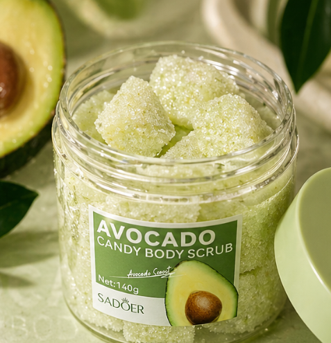 Rose Avocado Skin Renewal Gel Scrub