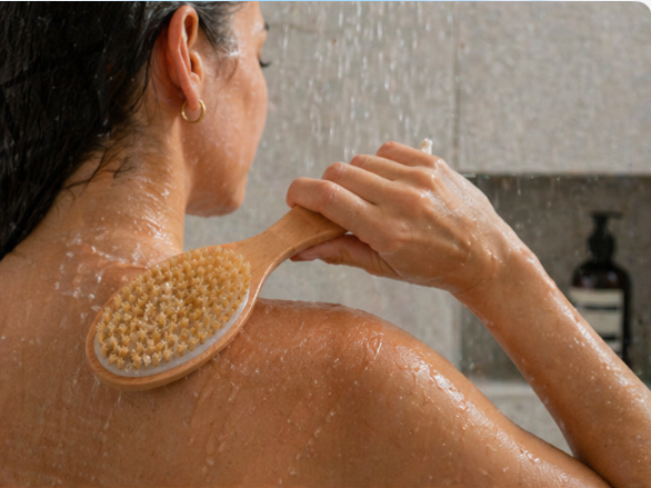 Luxe Short Handle Body Brush