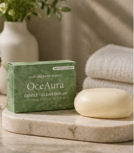 Cucumber Silk Cleansing Soap